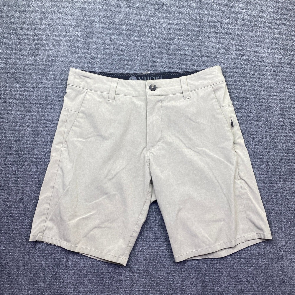 Vuori Aim Shorts Mens 28 Khaki Tan V368 Performance Active Hiking Casual